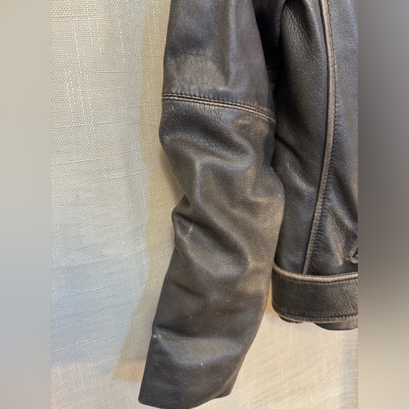 VEDA Classic Leather Moto Jacket in Size XS - Picture 11 of 13